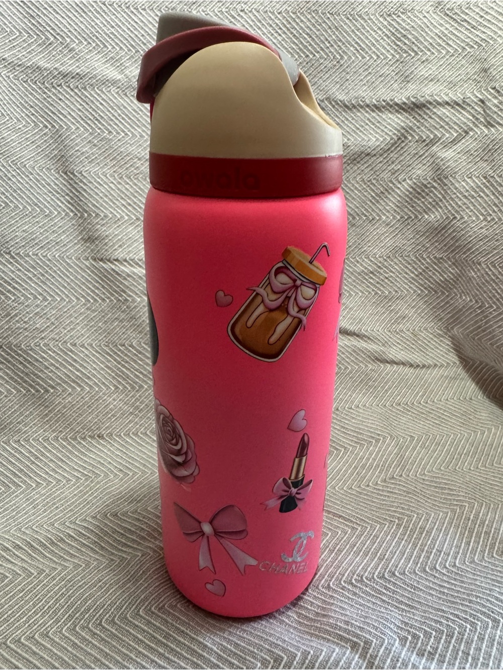 Owala Kids Pink Minnie Mouse Stainless Steel Water Bottle - Picture 4 of 8